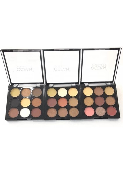 9'lu Lux Far Paleti Seti