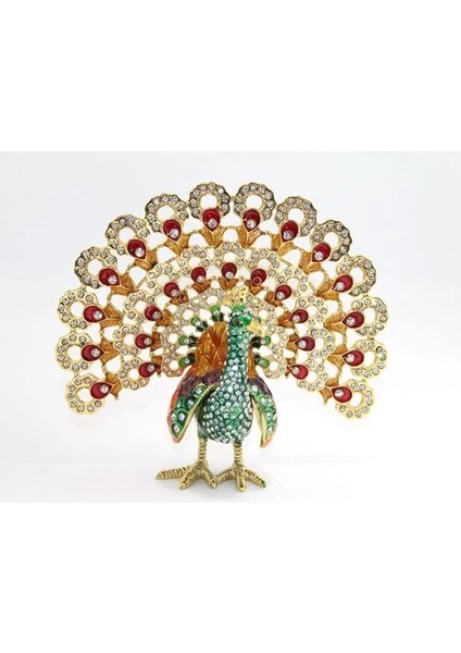 Swarovski Taşlı Tavuskuşu Model 3