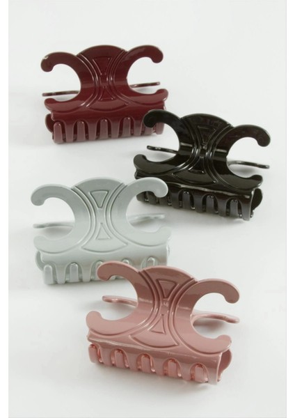 Üçgen Renkli Mandal Toka 7 cm