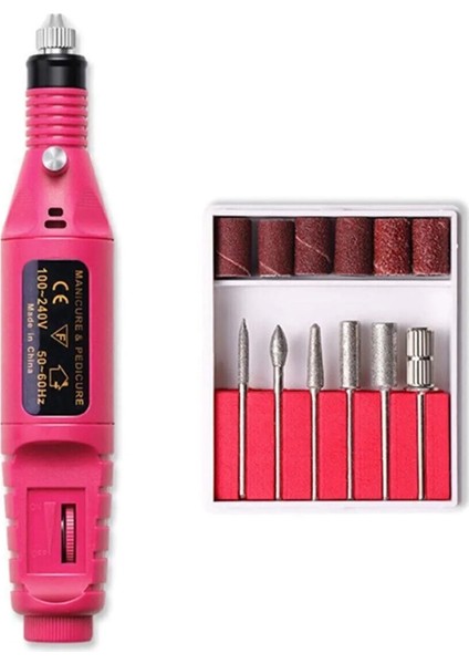Elektrikli Manikür Pedikür Törpüsü Profesyonel Bakım Süsleme Elektrikli Tırnak Törpü Makinesi (4915) fırsatları