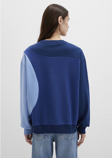 1S10471-89353 Bugs Bunny Baskılı Lacivert Sweatshirt indirimleri