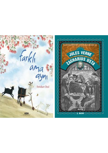 Farklı Ama Aynı (Karton Kapak) + Zacharius Usta