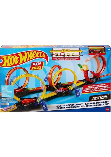 HDR83 Hot Wheels Çok Çemberli Yarış Seti