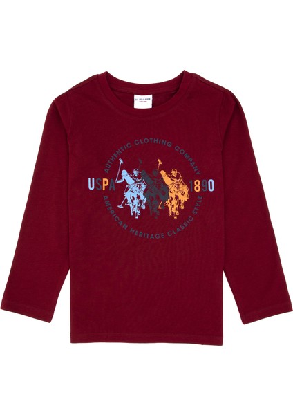 Erkek Çocuk Bordo Sweatshirt 50316595-VR014