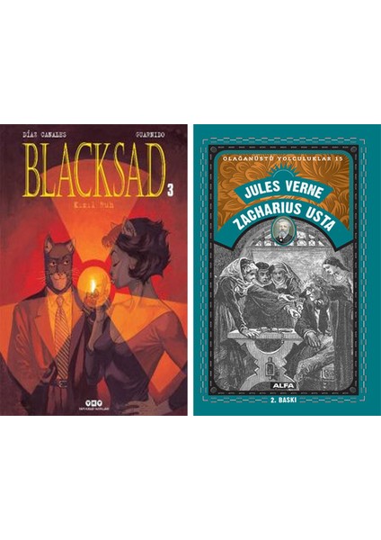 Blacksad 3. Cilt – Kızıl Ruh (Karton Kapak) + Zacharius Usta