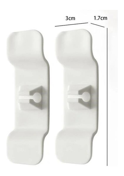 Buffer 6'lı Pratik Kablo Toparlayıcı Yapışkanlı Klips Mutfak Air Fryer Kettle Kahve Tost Makinası fırsatları