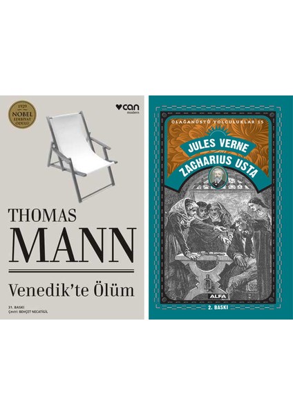 Venedikte Ölüm (Yeni Kapak) + Zacharius Usta