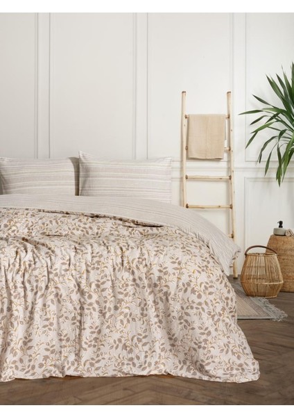 Flanel Nev Takımı Çift Kişilik Roof Yeşil