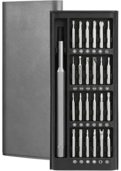 Buffer® 25 Parça 24 Farklı Uçlu Mıknatıslı 25 In 1 Tornavida Seti