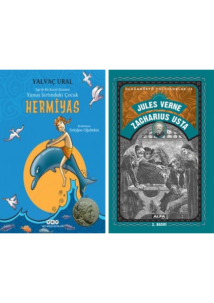 Hermiyas – Yunus Sırtındaki Çocuk – Ege’de Bir Karya Efsanesi + Zacharius Usta