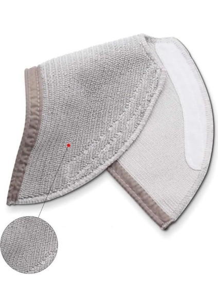 Roborock S5 S5 Max S6 S6 Pure S6 Maxv,roborock Q5 Q7 Q8 Uyumlu Fiber Mop Paspas Bez -2 Adet modelleri