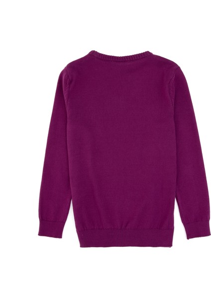 Kız Çocuk Menekşe Kazak /triko 50313081-VR037 fiyatları