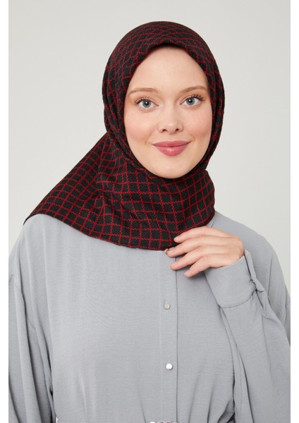 Desenli Mio Caz Eşarp Pamuklu Eşarp Desen No:8