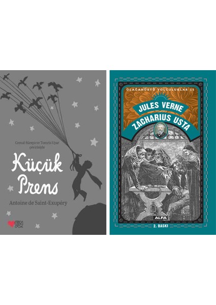 Küçük Prens (Özel Baskı Gri) + Zacharius Usta