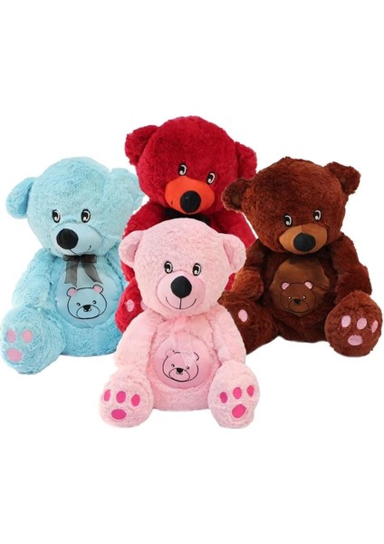 Göbekli Oturan Peluş Ayı 38 cm indirimleri