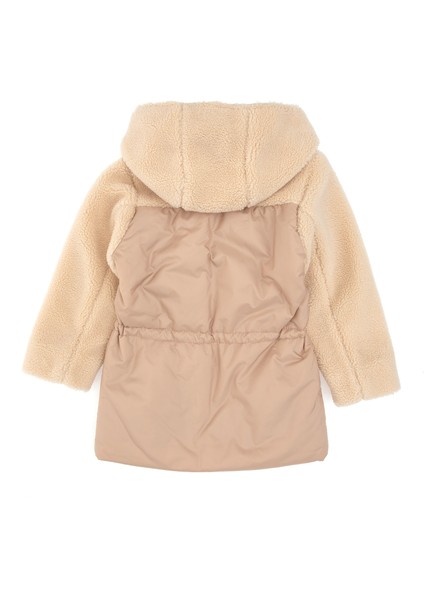 Kız Çocuk Ekru Deri Mont-Kaban 50317345-VR019 fiyatları