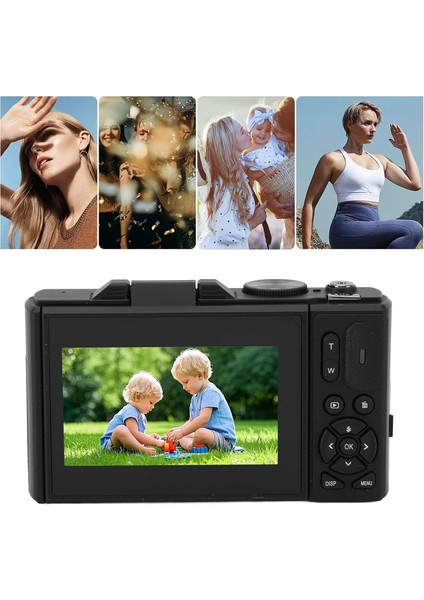 5k Dijital Kamera 75MP Hd Retro Otomatik Odaklama Anti Shake 18X Zoom 64GB Sd Kart Hediye modelleri