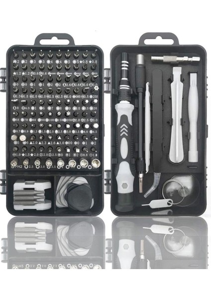Buffer® Hassas Tornavida Seti Bilgisayar Pc Telefon Onarım Aracı Seti Manyetik 115 In 1 Tornavida Seti fiyatları