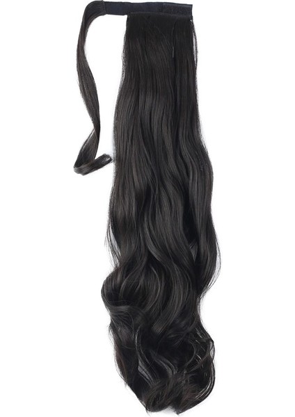 Bağlamalı Dalgalı At Kuyruğu / Kahverengi modelleri