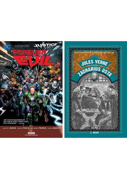 Justice League Forever Evil: Daima Kötülük + Zacharius Usta