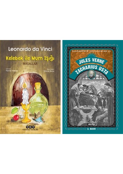 Kelebek ile Mum Işığı – Masallar + Zacharius Usta