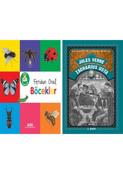 Minik Kitaplarım – Böcekler + Zacharius Usta