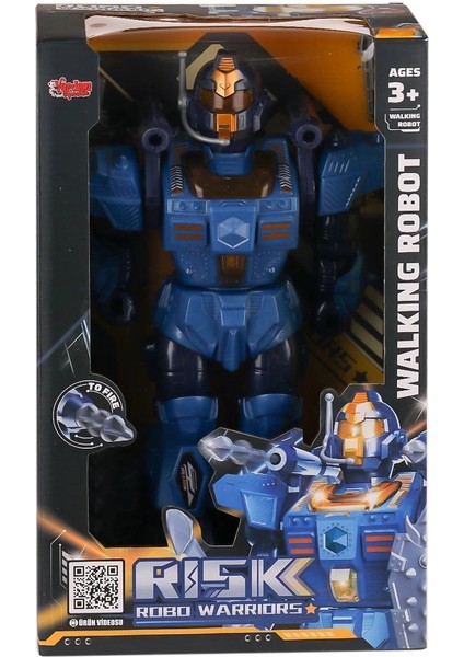 DF-6051 Işıklı ve Müzikli Roket Atan Robot- Vardem Oyuncak fiyatları