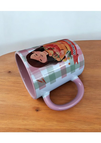 Öğretmenler Günü Isim Yazılabilir Hediyelik Porselen Kupa Bardak-Öğretmen Hediye Kupa fırsatları