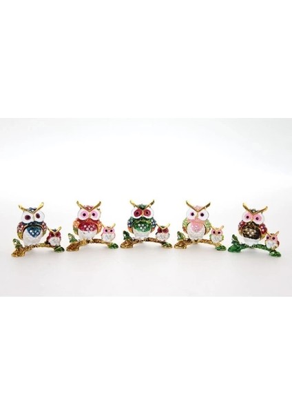 Swarovski 2'li Baykuş Model 2