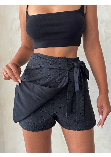 Brodeli Şort Etek S255075 indirimleri