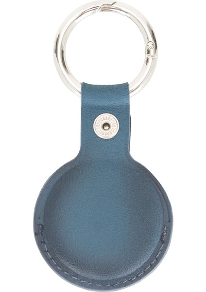 Apple Airtag Uyumlu Deri Anahtarlık, BRN4EF Mavi modelleri