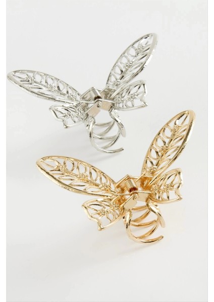 Kelebek Metal Mandal Toka