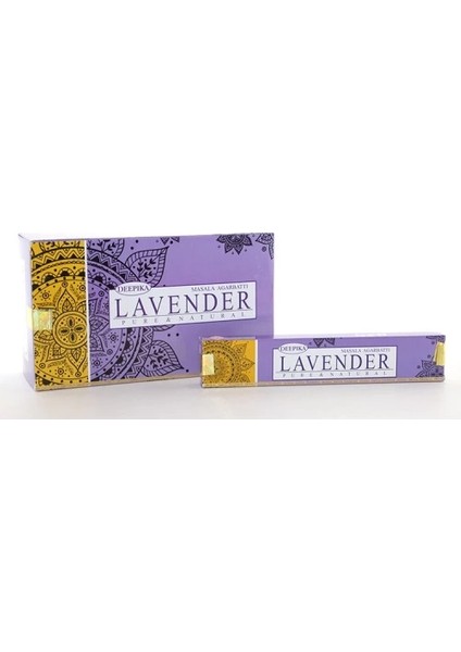 Deepika Lavender Aromalı Çubuk Tütsü