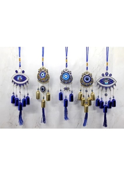 Metal Nazar Boncuğu Çan Model 1