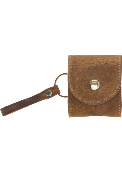 Apple Airpods 2.nesil Uyumlu Deri Kılıf Mai Snap G19 Taba indirimleri