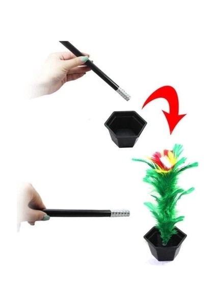 Çiçek Çıkaran Sihirli Çubuk Sihirli Çiçek Sihirbazlık Oyunu fırsatları