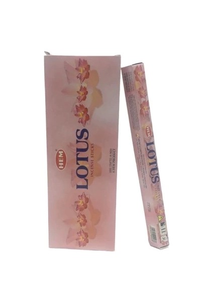 Hem Lotus Aromalı Çubuk Tütsü