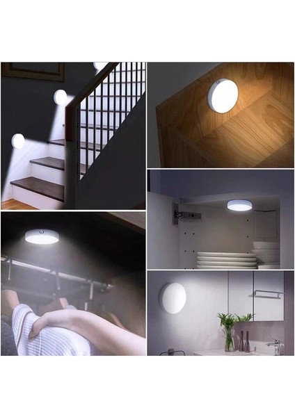Noas YL05 5002 Maya Kabin Içi Mıknatıslı Şarjlı Ledli Sensörlü Spot 3200K modelleri
