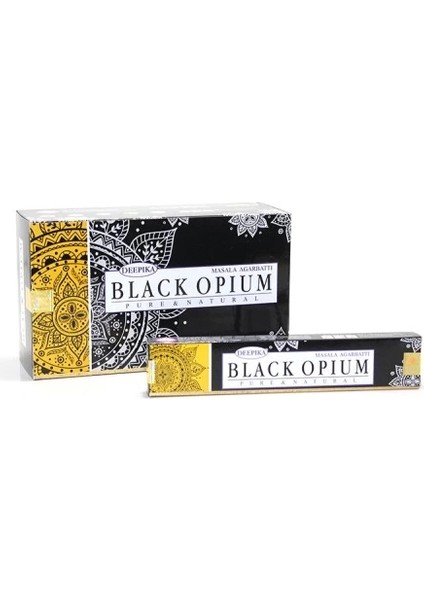 Deepika Black Opium Aromalı Çubuk Tütsü