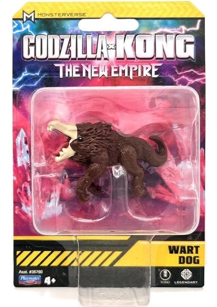 MN313000 Godzilla Vs. Kong Mini Figür 5 cm - 1 Adet Stokta Olan Gönderilir