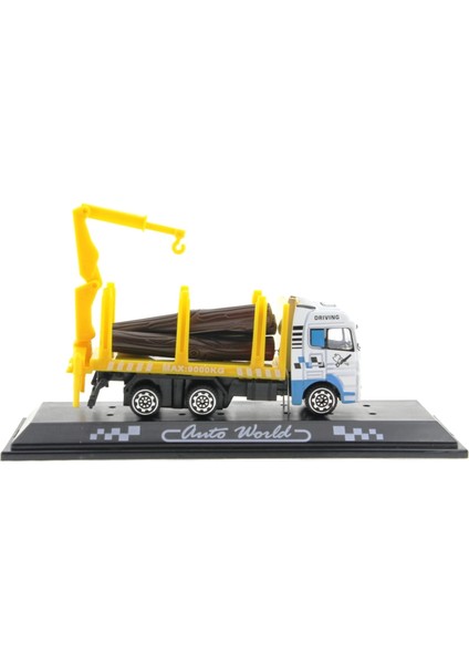 Die Cast Mini Sarı Kütük Kamyonu modelleri