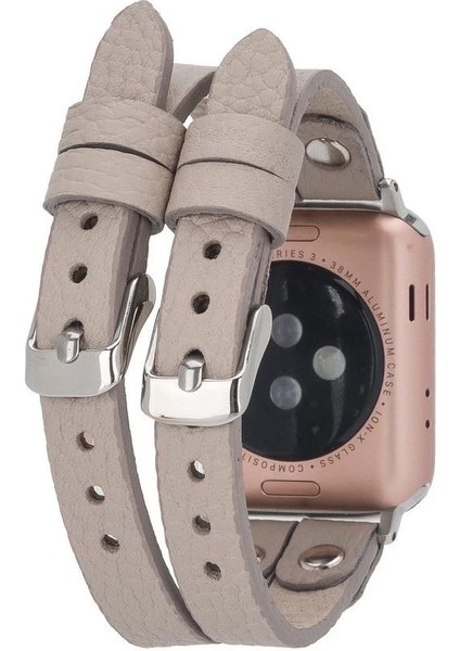 Apple Watch Uyumlu Deri Kordon Ely Double Tour St Erc3 fiyatları