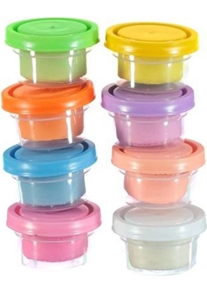 Dede 8'li Silindir Oyun Hamuru Seti - 03296