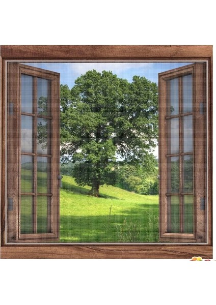 Yapışkanlı Çift Kanat Sineklik