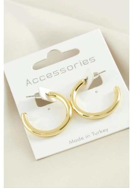 Boru Halka Küpe 2,5 cm