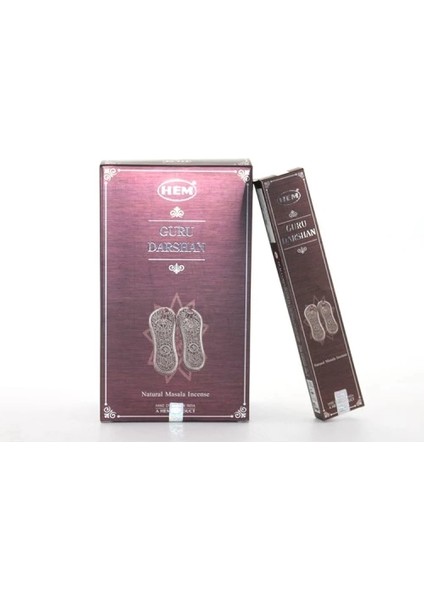 Hem Devotional Guru Darshan Masala Aromalı Çubuk Tütsü