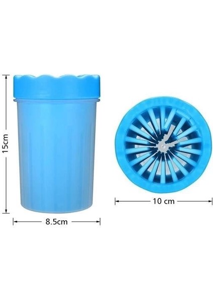 Silikon Jel Fırçalı Kedi Köpek Pati Ayak Yıkama Temizleme Kovası (Küçük) modelleri