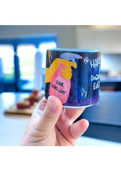 Cahil Repellent Tasarım T Kupa-Hediye Kupa