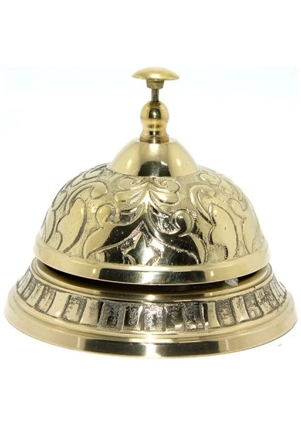 Pirinç Resepsiyon Çanı Model 1