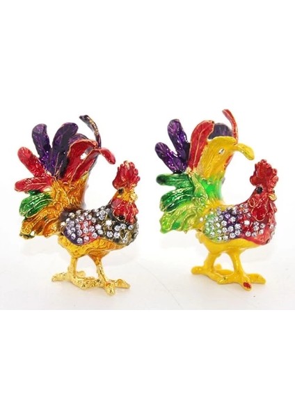 Swarovski Taşlı Tekli Horoz Model 1